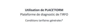 Grille tarifaire - Placeforme