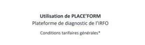 Grille tarifaire - Placeforme